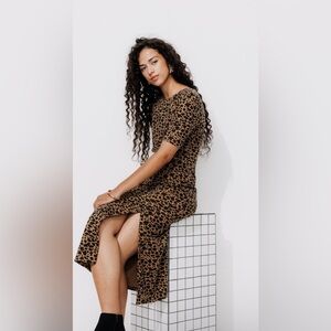 🧡💎💎Leopard Print Maxi dress